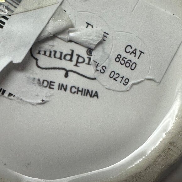 Mud Pie Blessed White Ceramic Bunny Bowl Easter Farmhouse Candy Trinket Dish - Picture 8 of 11